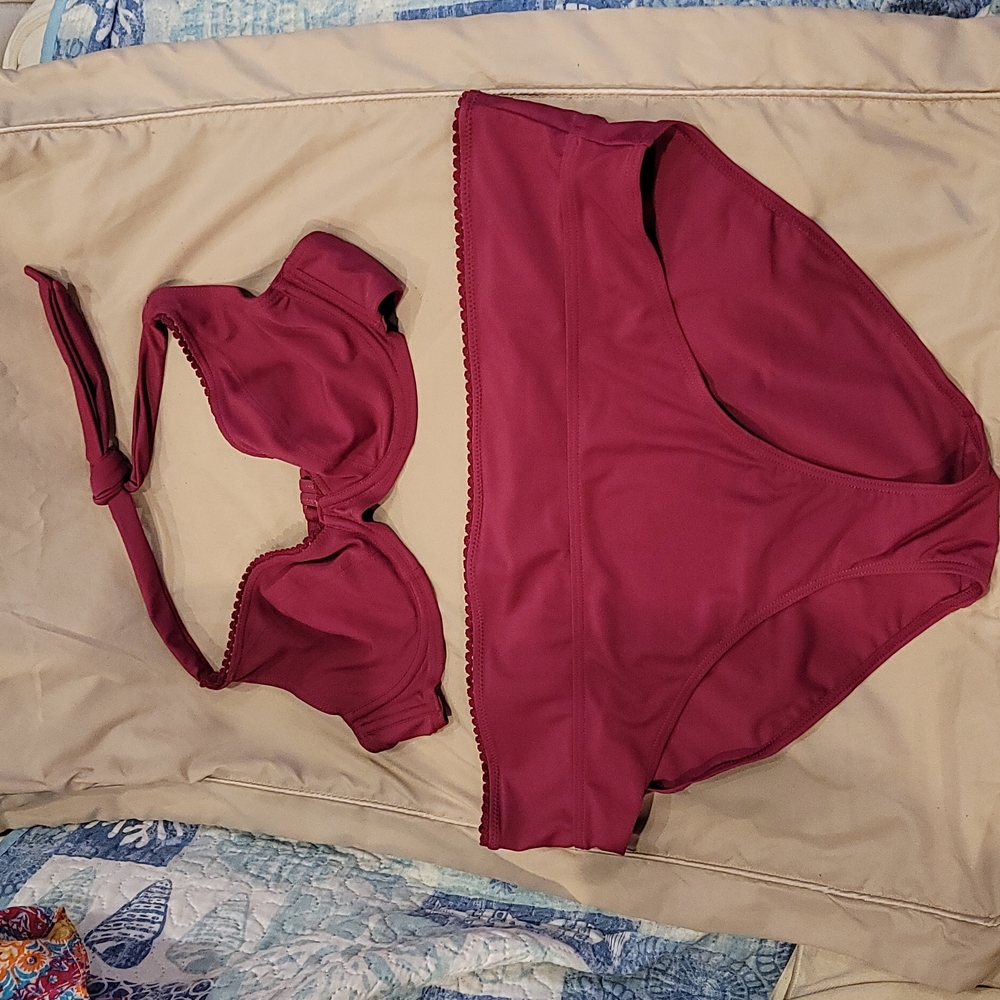 Curvy Kate Raspberry Bikini - Picture 3 of 16